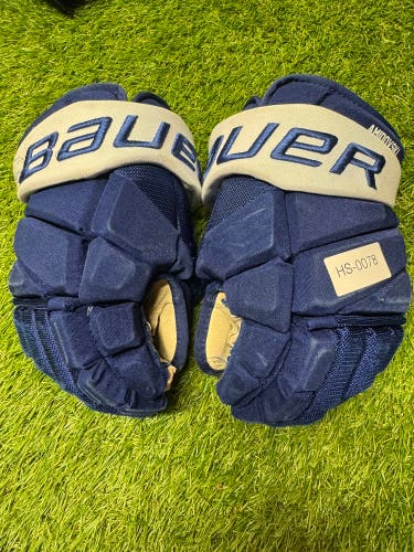 Bauer Vapor Hyperlite Gloves 14" Pro Stock (Used)-HS-0078