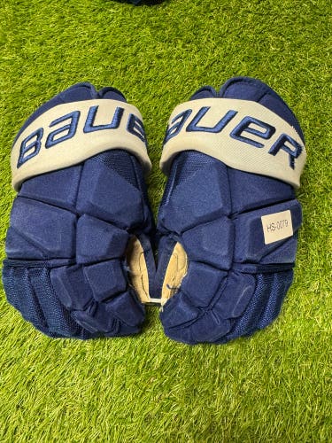 Bauer Vapor Hyperlite Gloves 15" Pro Stock (Used)-HS-0079