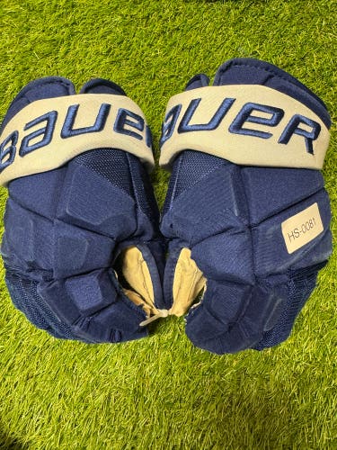 Bauer Vapor Hyperlite Gloves 14" Pro Stock (Used)-HS-0081