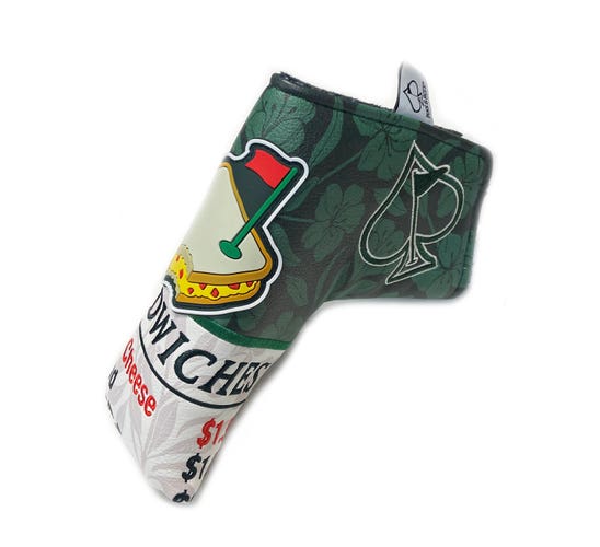 NEW 2025 Pins & Aces Pimento Menu Blade Golf Headcover