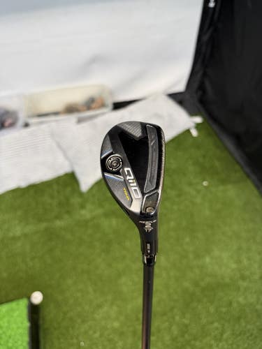 TaylorMade Qi10 Tour Rescue 2 Hybrid 17* Tensei Blue Av 85HY Extra Stiff RH W HC