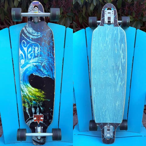 Sector 9 Aperture Sidewinder Complete Drop-Through Cruiser Longboard Skateboard