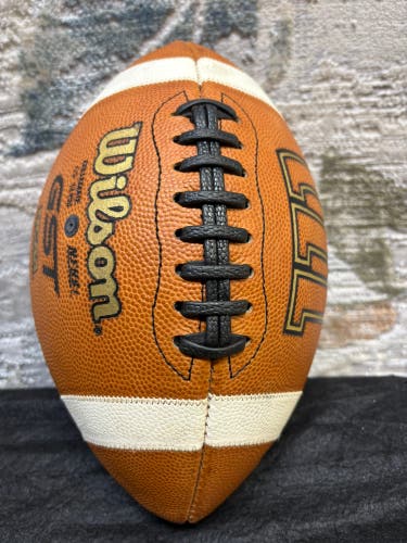 Adult Wilson Football (Used) GST NCAA game ball
