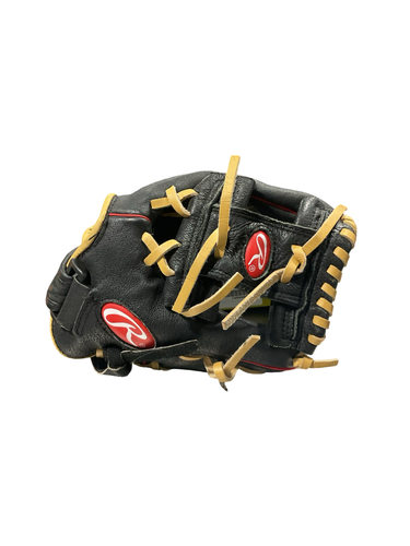 Used Rawlings HIGHLIGHT GLOVE BB/SB Glove RH Throw Black 10 1/2" 11834-S000055857