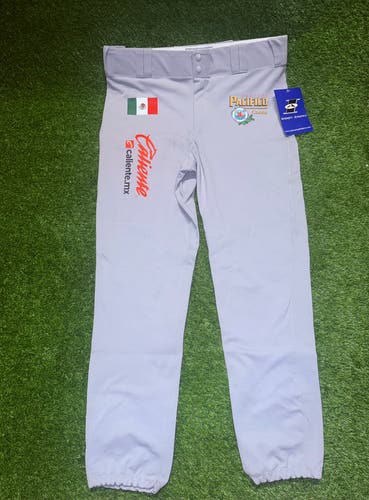 Men’s Baseball Pants Size XL Liga De Mexico Sponsors