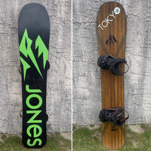 160cm Jones Flagship Snowboard With Rome Boss 390 Bindings