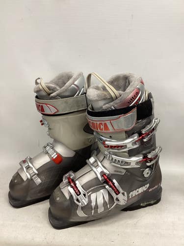 Used Tecnica VENTO 6 Womens DH Ski Boot Grey 250 MP - M07 - W08 11851-S000054530
