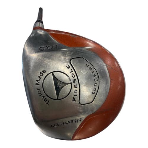 Used TaylorMade Firesole Mens Driver Right Handed 10.5 Degree Matrix Ozik Graphite 11735-S000371055