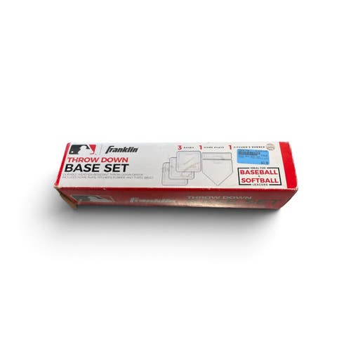 Used Franklin Throw Down Base Set Field Equipment Baseball/Softball 11735-S000371086