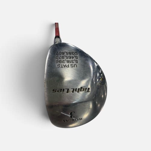 Used Adams Golf Tight Lies Womens 3 Wood Right Handed Supershaft Graphite 11735-S000371095