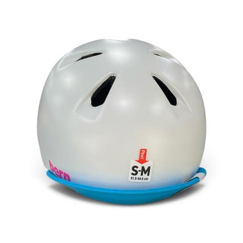 Used Bern Skateboard Helmet White S/M 11735-S000371101