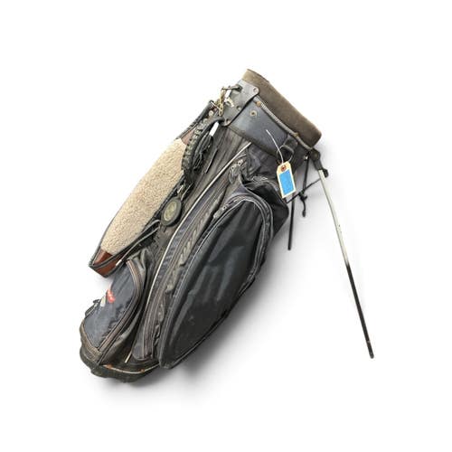 Used Callaway 7 Way Mens Golf Stand Bag Black 11735-S000371125