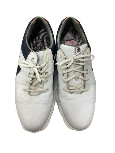 Used Foot Joy PRO SL Mens Golf Shoes White Senior 9 11613-S000192281