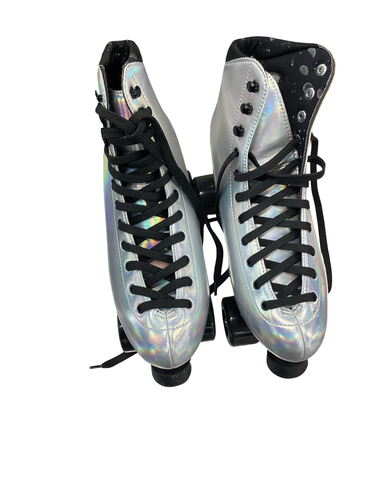 Used THE MOON BOOT SKATES Senior Roller Quad Skates Grey Senior 9 11613-S000192259