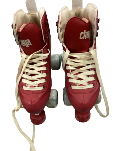 Used CHAYA MELROSE Senior Roller Quad Skates Red Senior 9 11613-S000192251