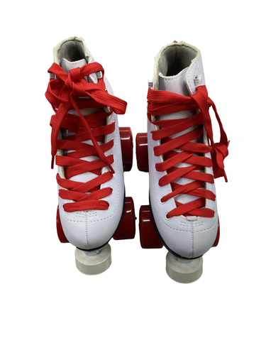 Used EPIC CLASSIC Senior Roller Quad Skates White Senior 5 11613-S000192249