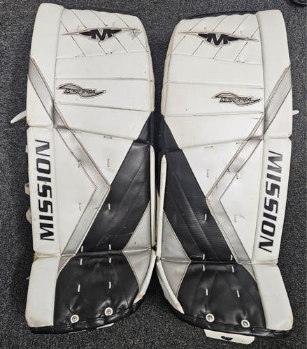 Used 36" Mission Motion Goalie Leg Pads