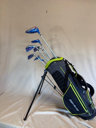 Junior Top Flite Junior Right Handed Clubs (Full Set) Junior 6 Pieces (Used)