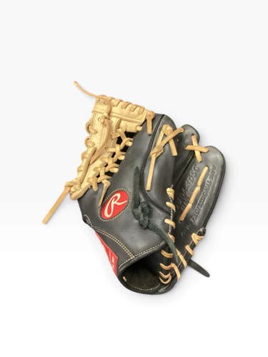 Used Rawlings GAMER BB/SB Glove RH Throw Black 11 1/2" 11846-S000112365