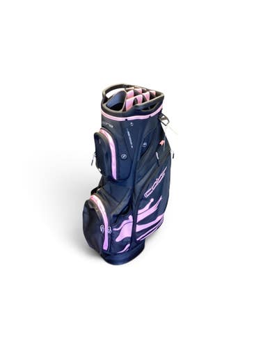 Used Cobra 14 WAY CART Womens Cart Bag Pink 11846-S000112398