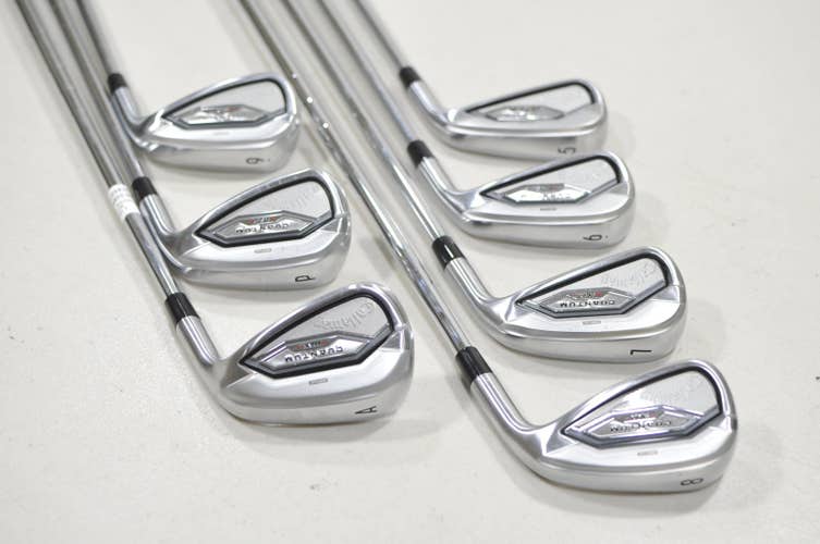 Callaway Quantum Max 5-PW, AW Iron Set Stiff Flex RH DG 105g S300 Steel #229832