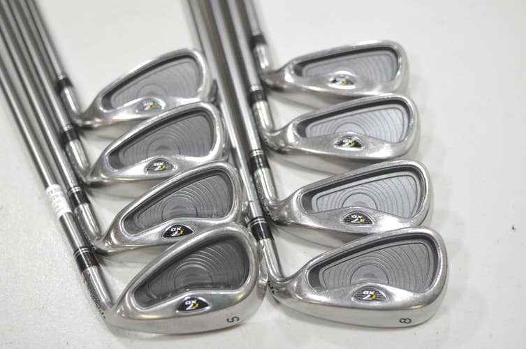 TaylorMade r7 XD 5-PW, AW, SW Iron Set Senior Flex Right R7-65 Graphite #228328