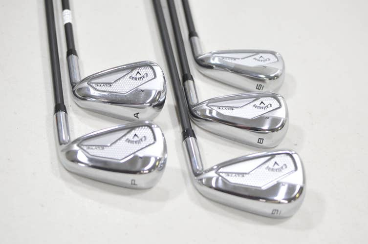 Callaway Elyte X Iron Set 6-PW, AW Senior Flex 50g RH NO 7 Iron Graphite #230128