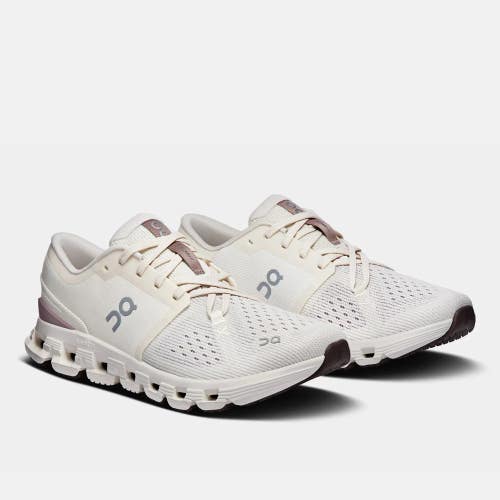 On Cloud X 4 3WE30074740 Sneakers Women's US 6 Ivory Heron Running Shoes DDK2249