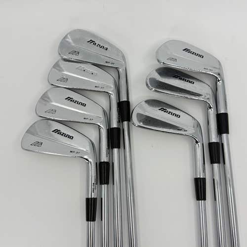 Mizuno MP 37 2-9 Iron Set RH True Temper DG S300 Stiff 7 Clubs Used Golf Clubs