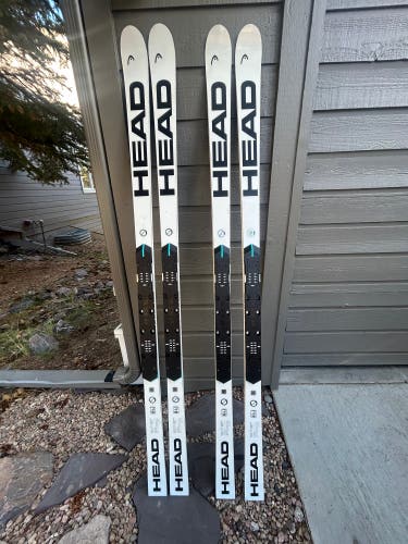Unisex HEAD WC Rebels e-GS FIS 183 cm Racing Skis Without Bindings (Used)