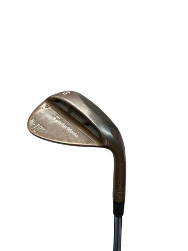 Used Taylormade HI-TOE Golf Wedge Mens RH Copper 60 Degree 11835-S000214097