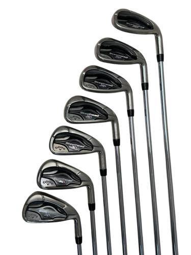 Used Callaway STEELHEAD XR Mens Iron Set RH 4I-PW 11835-S000214119
