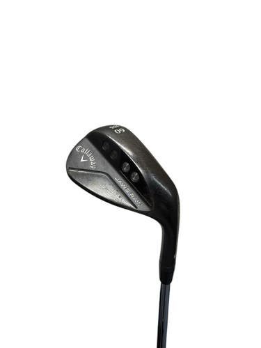 Used Callaway JAWS RAW Golf Wedge Mens RH Black 60 Degree 11835-S000214144