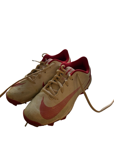 Used Nike BASEBALL CLEATS BB/SB Cleats White Junior 03 11682-S000138747