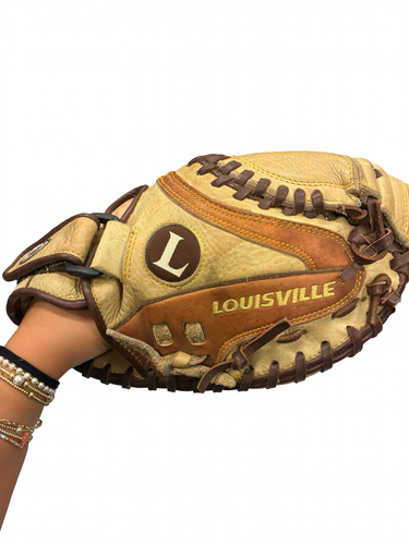 Used Louisville Slugger TPS BB/SB First Base RH Throw Brown 12" 11682-S000140925
