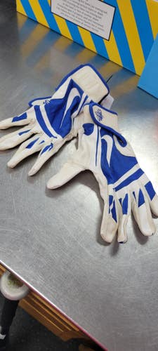 Used Nike BB/SB Batting Gloves White LG 11497-S000162702