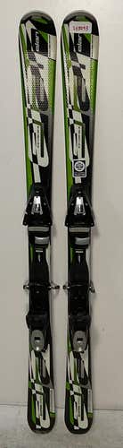 Kid's Elan 130cm All Mountain EXAR Pro Skis With Elan ESP 7.5 Bindings (Used) (SY3093)