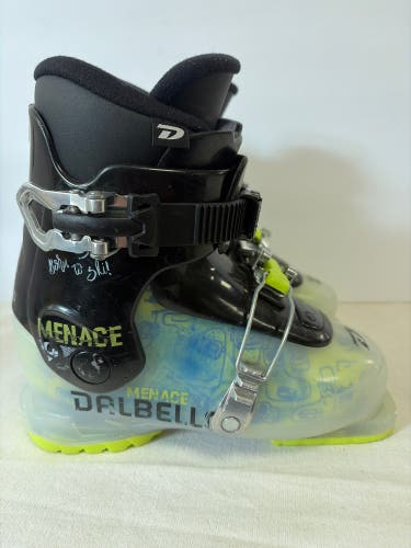 Mondo 19 & 19.5 Kid's Dalbello Menace 2.0 Ski Boots (Used)