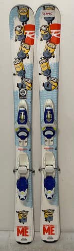 Kid's All Mountain 116cm Rossignol Despicable Me Skis With Kidx 4.5 Bindings (Used) (SY3095)