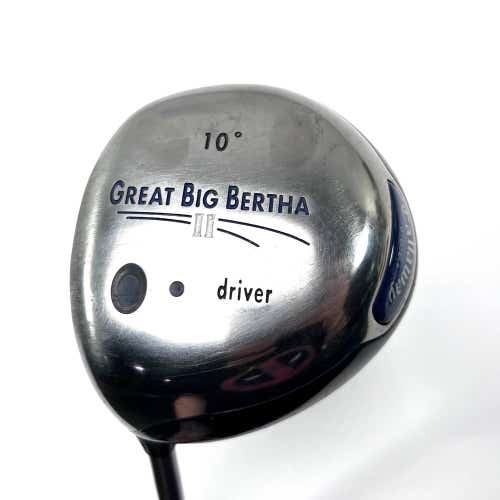 LEFTY Callaway Great Big Bertha II Driver 10* GBB System 60 Regular LH