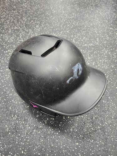 Used Mizuno B6 Batting Helmet No Mask Black L/XL 11849-S000045677