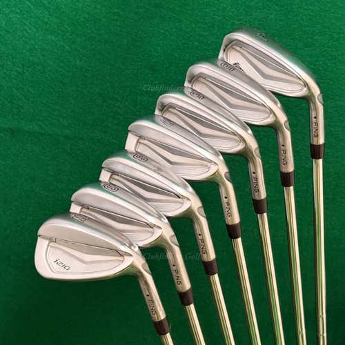 Ping i210 Black Dot 4-PW Iron Set Stepped Steel Stiff