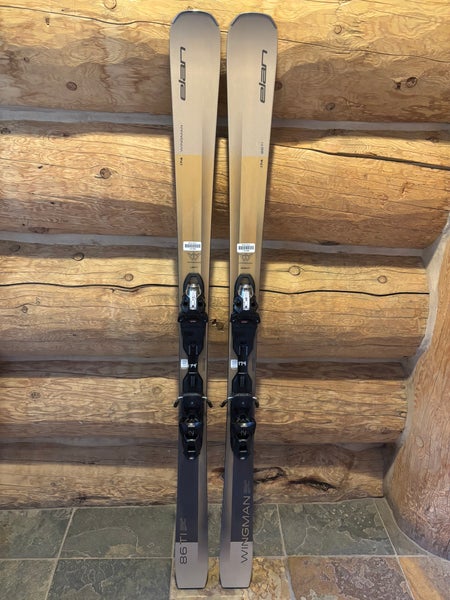 2026 Elan Wingman TI Skis With Integrated Elan EMX 12 Bindings 174cm