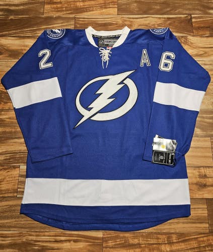 NEW Vintage Authentic Reebok Tampa Bay Lightning Martin St. Louis Y2k Jersey 56
