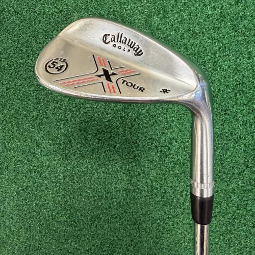 Callaway X Tour R Forged 54-13 Sand Wedge Steel Stiff 35.5" Men's Right Hand