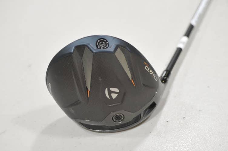 LEFT HANDED TaylorMade Qi4D LS 9 Driver X-Stiff Flex REAX 60-X White #230307