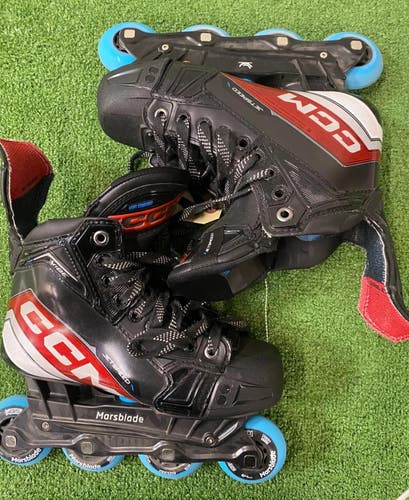 CCM Vibe Junior Inline Skates | Size 4
