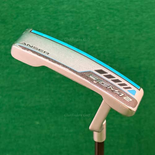 Ping Sigma 2 Anser Platinum Black Dot 33" Plumbers-Neck Putter w/HC