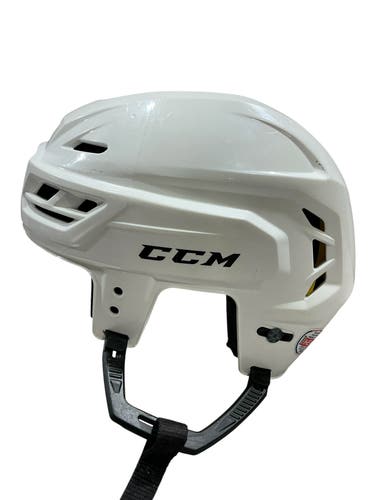White Medium CCM Tacks 310 Helmet (Used)