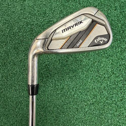 Callaway Mavrik MAX Single 5 Iron Men's LEFT Hand Regular Flex KBS Steel Shaft